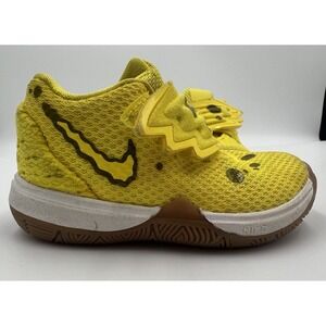 Nike Kyrie Toddler SpongeBob Squarepants Shoes Size 3C Yellow